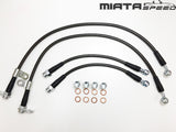 MiataSpeed Stainless Steel Brake Lines (ND) - Miataspeed