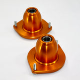 FPSpec NA/NB Miata Extended Spherical Rear Tophats for Ohlins Road and Track