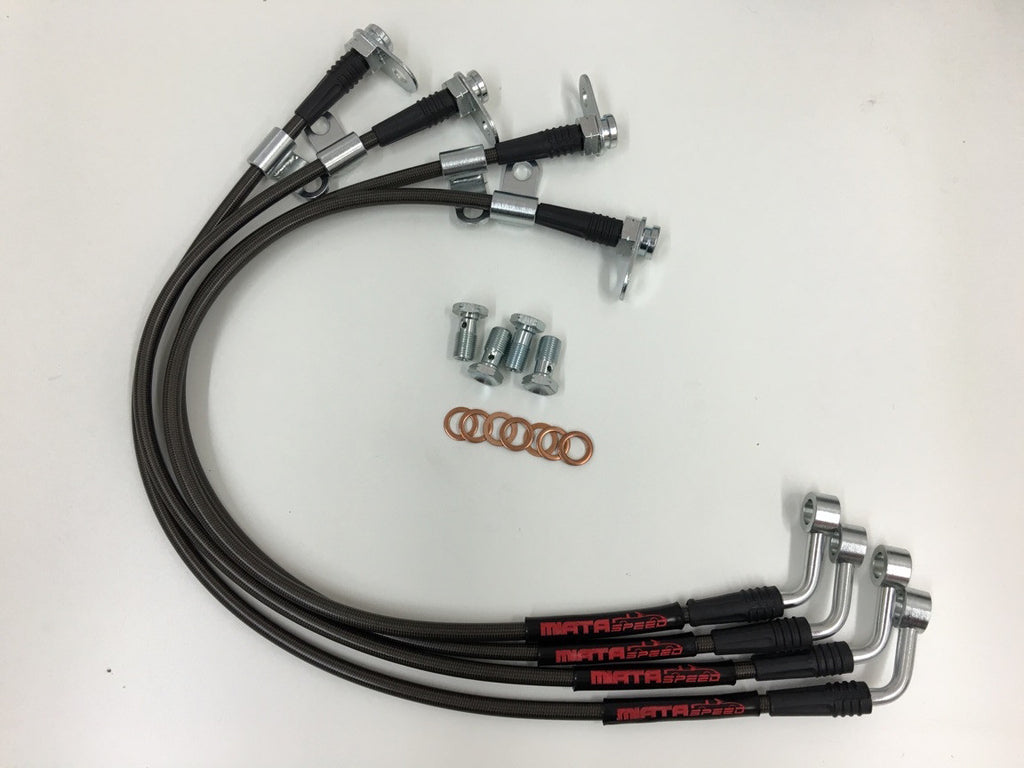 MiataSpeed Stainless Brake Lines (NC)