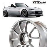 WedSport TC105N 17x8 +30 4x100 ND Miata Spec Wheels - Miataspeed