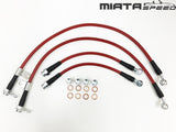 MiataSpeed Stainless Steel Brake Lines (ND) - Miataspeed